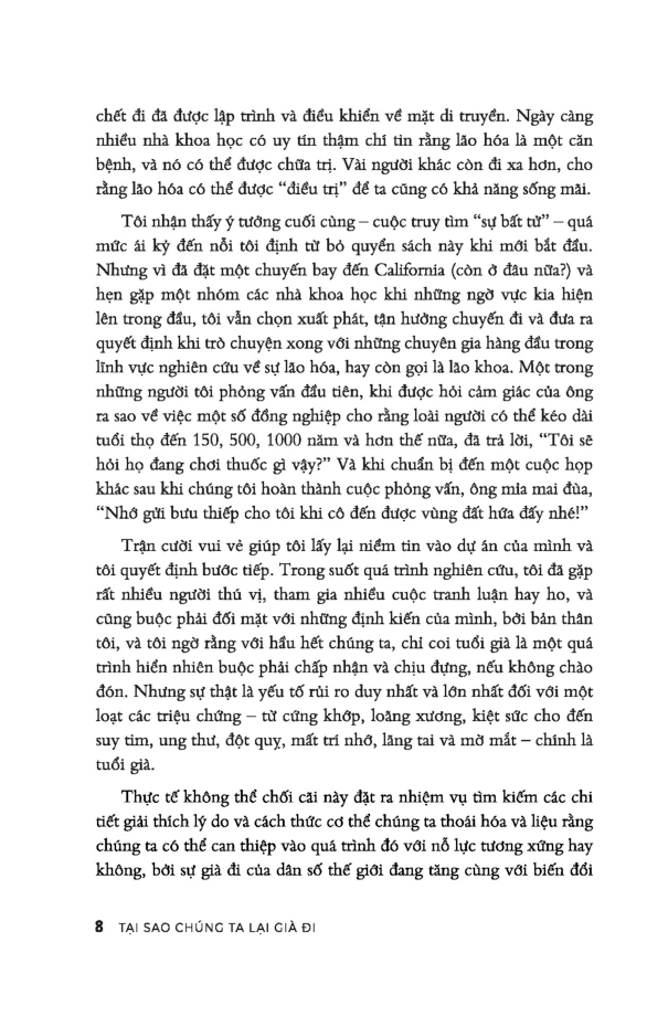tại sao chúng ta lại già đi? - hiểu đúng về lão hóa