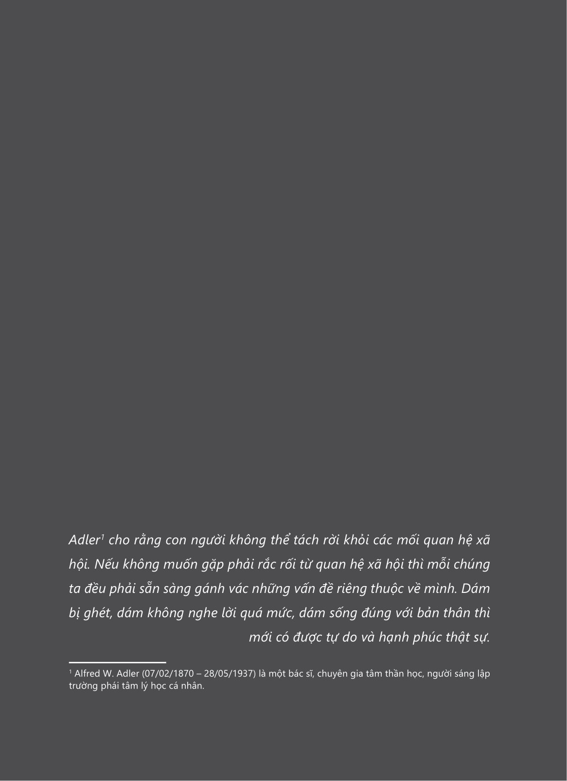 tại sao chúng ta luôn cảm thấy mình không đủ tốt?