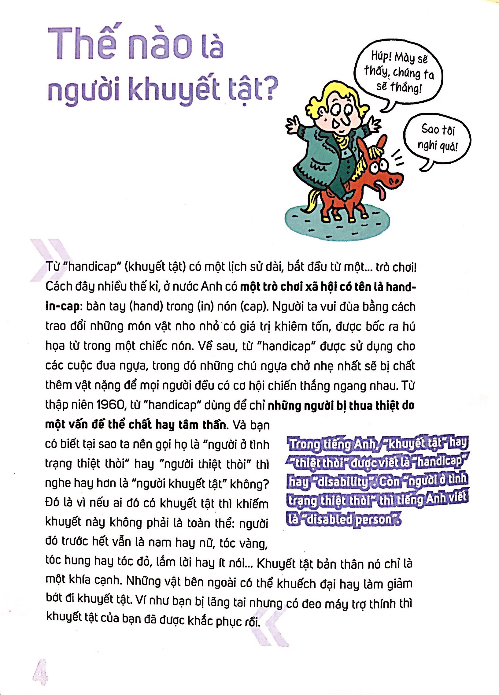 tại sao em quan tâm người khuyết tật