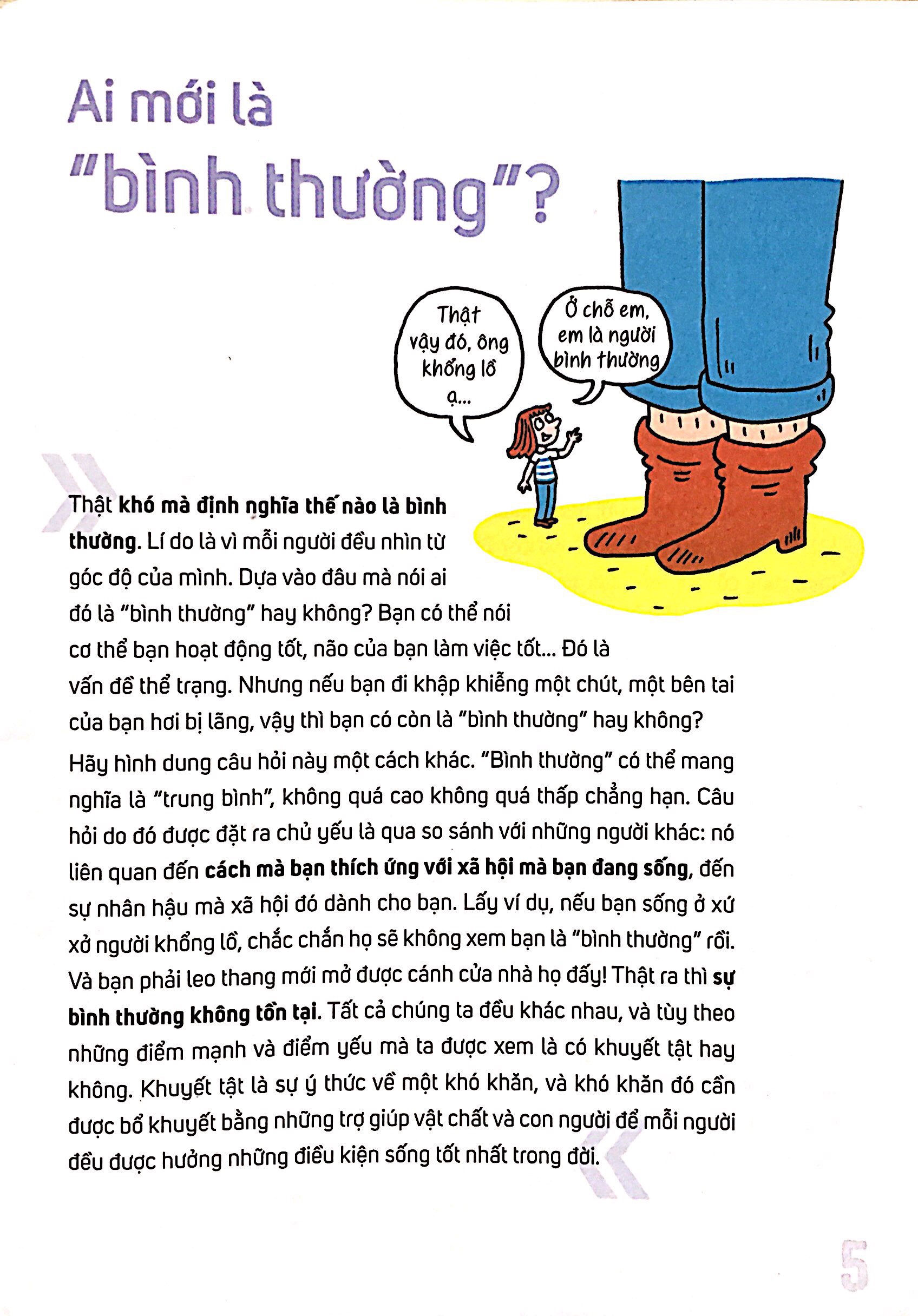 tại sao em quan tâm người khuyết tật