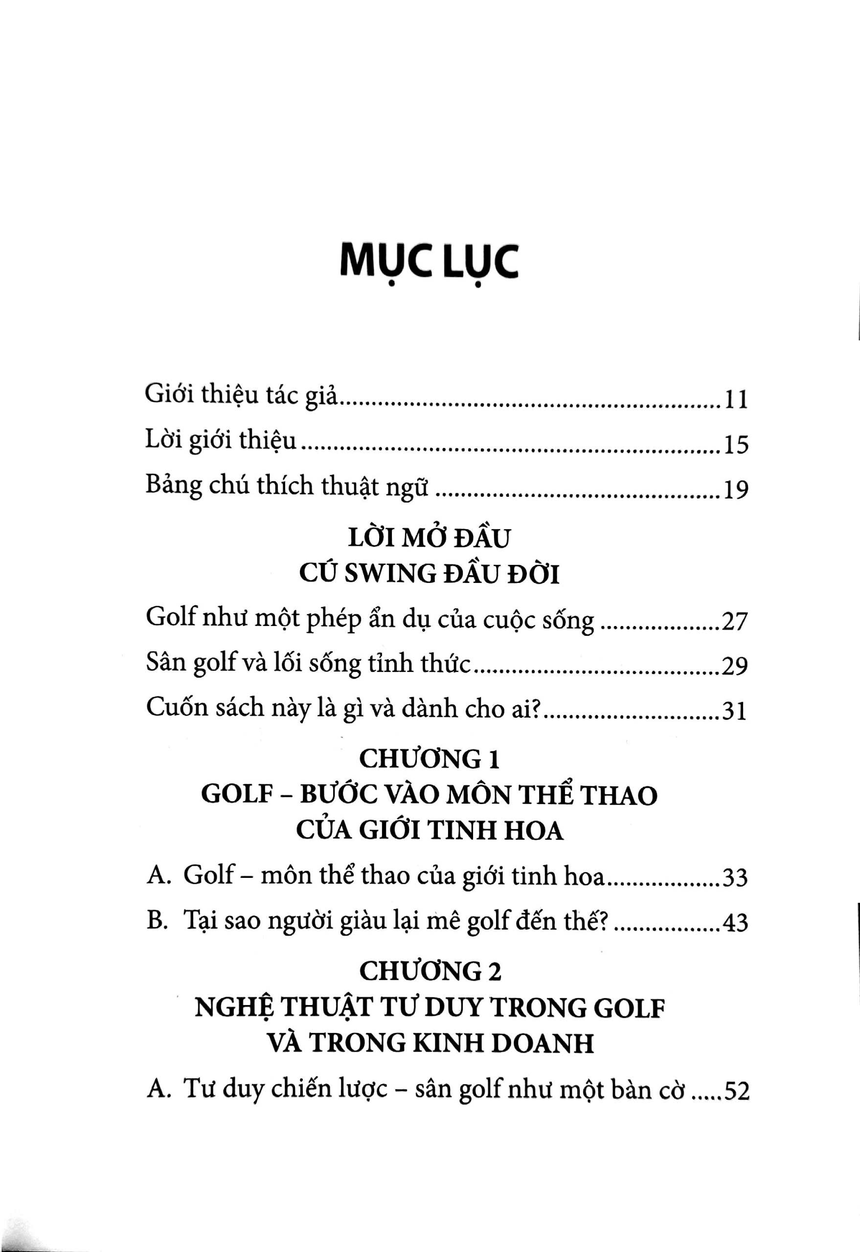 Tai Sao Nguoi Giau Choi Golf? - Nhung Bai Hoc Tu San Co Den Dinh Thanh Cong