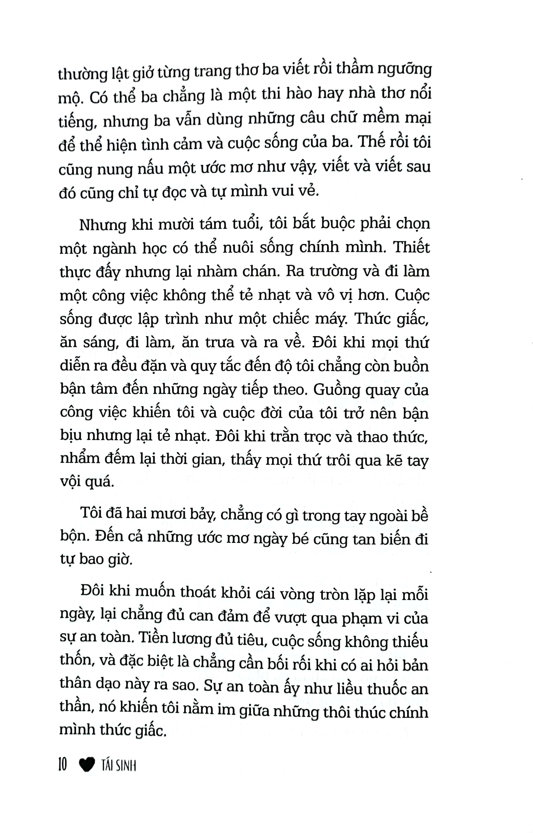 tái sinh - bắt đầu lại từ những điều còn dang dở