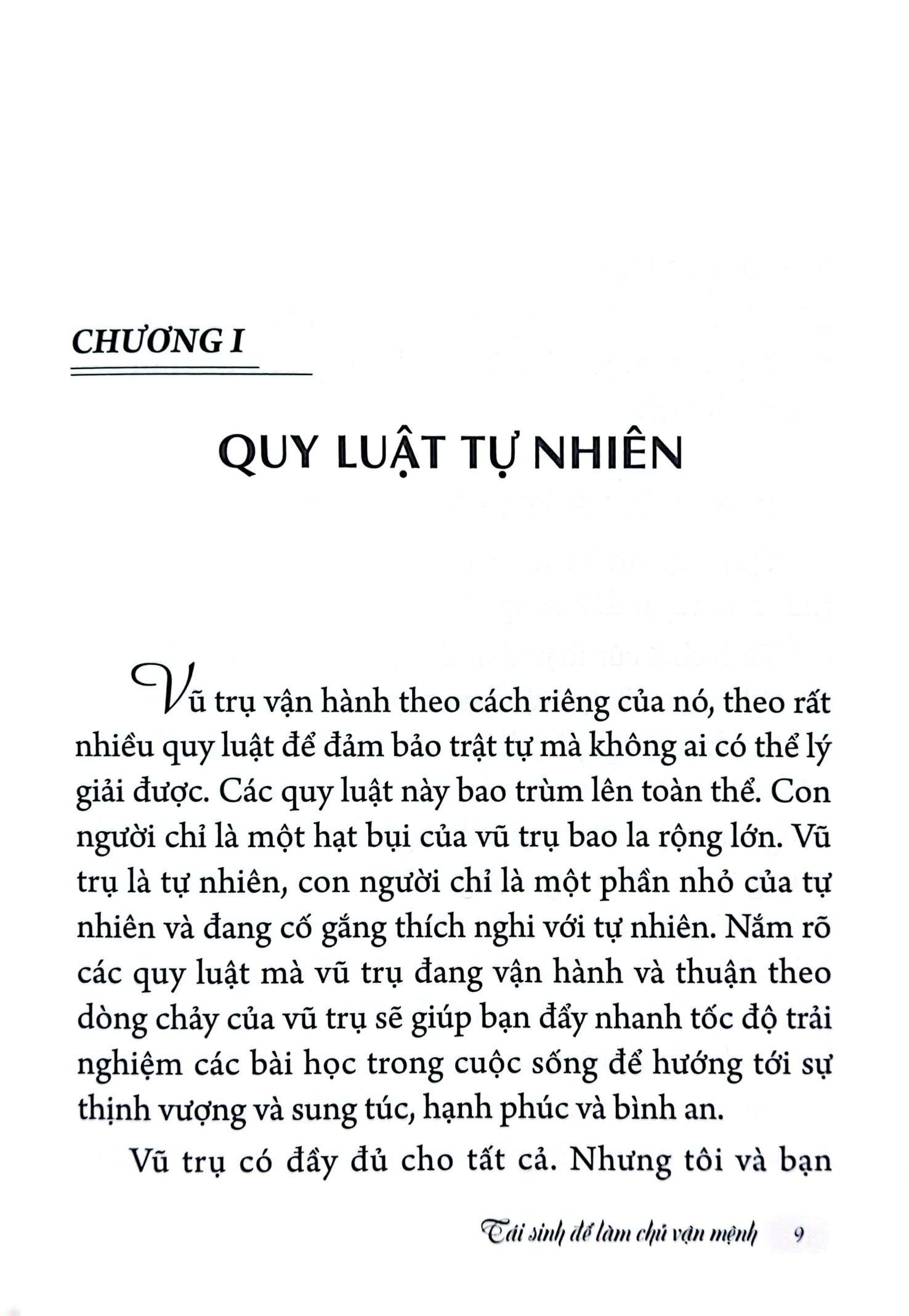 tái sinh để làm chủ vận mệnh