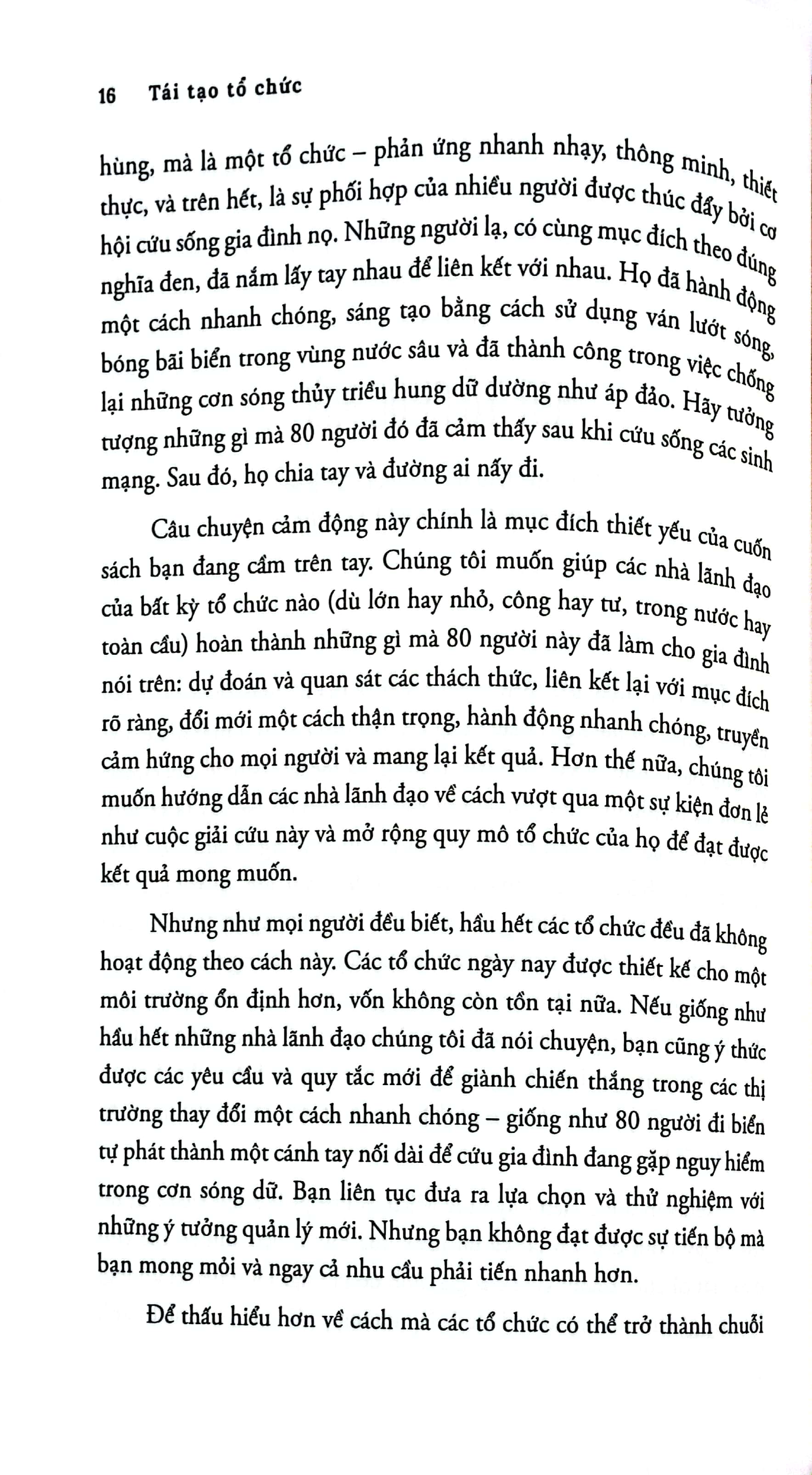 tái tạo tổ chức - 6 bước xoay chuyển công ty khi thị trường lật mặt