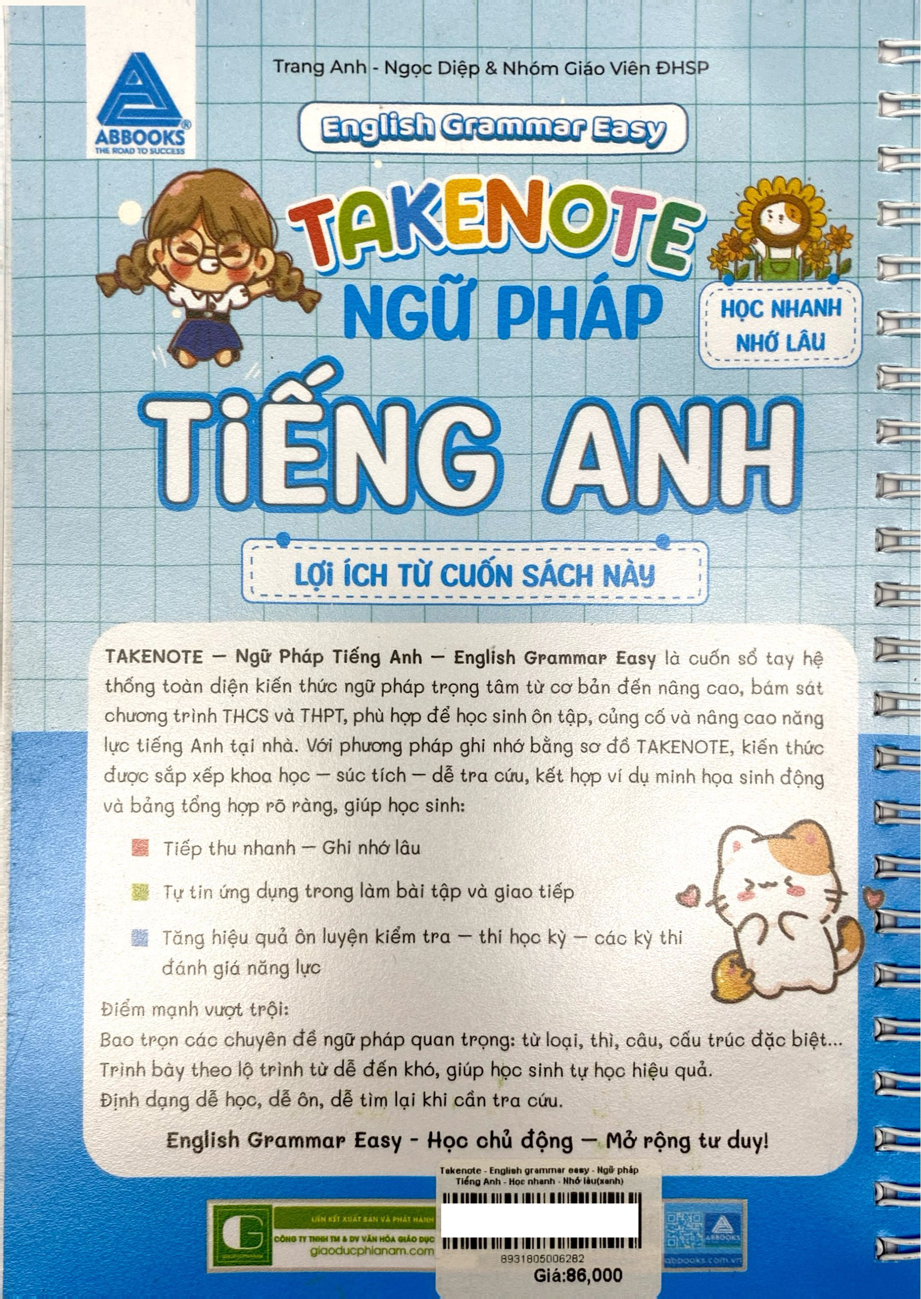 Take Note - English Grammar Easy - Ngu Phap Tieng Anh - Hoc Nhanh Nho Lau