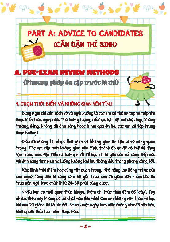 take note! kiến thức trọng tâm luyện thi môn tiếng anh vào lớp 10 - bản màu