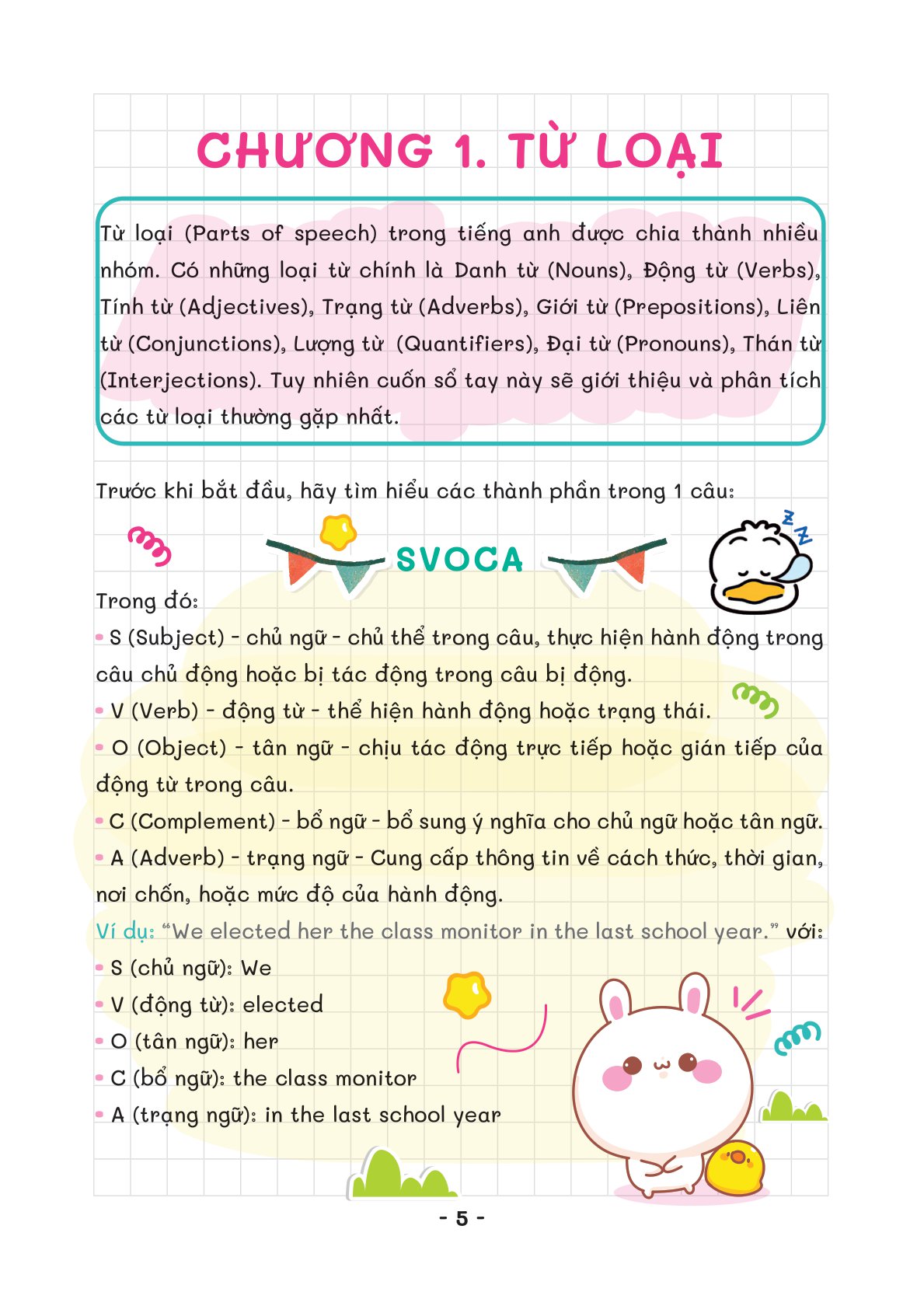 take note - ngữ pháp tiếng anh