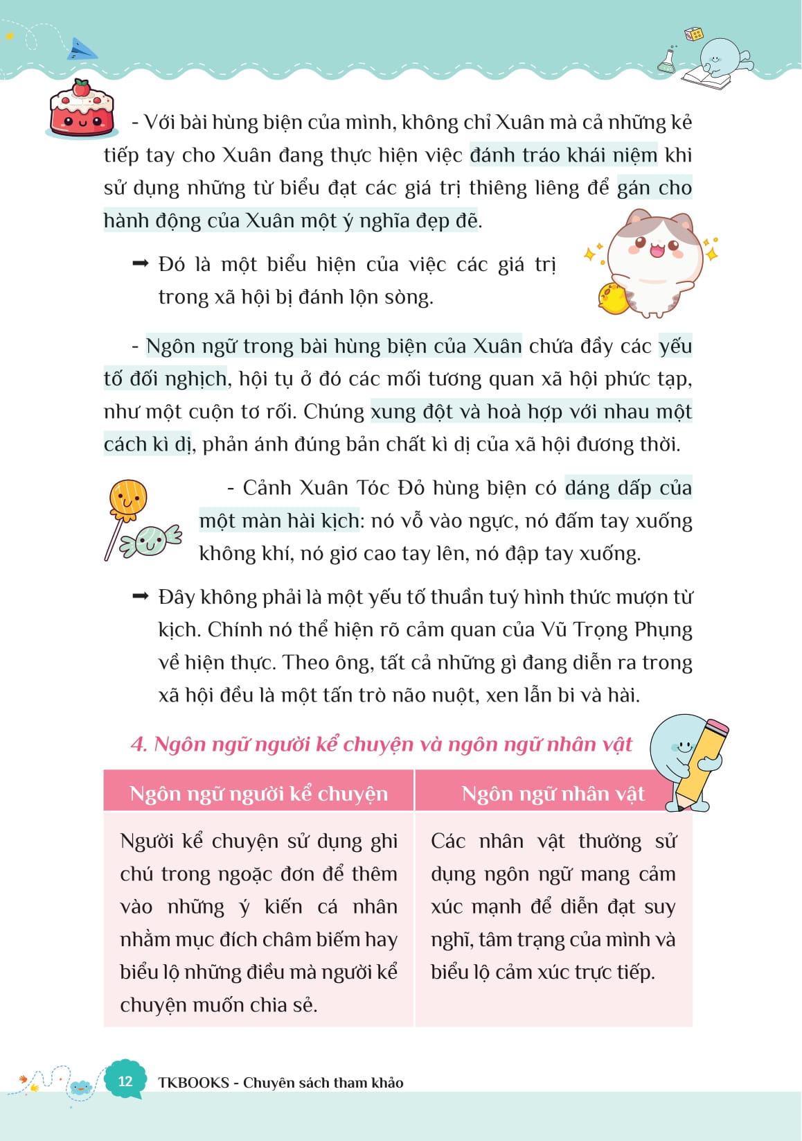 Take Note Ngu Van - Tong Hop Kien Thuc - Hieu Nhanh, Nho Lau! - Lop 12