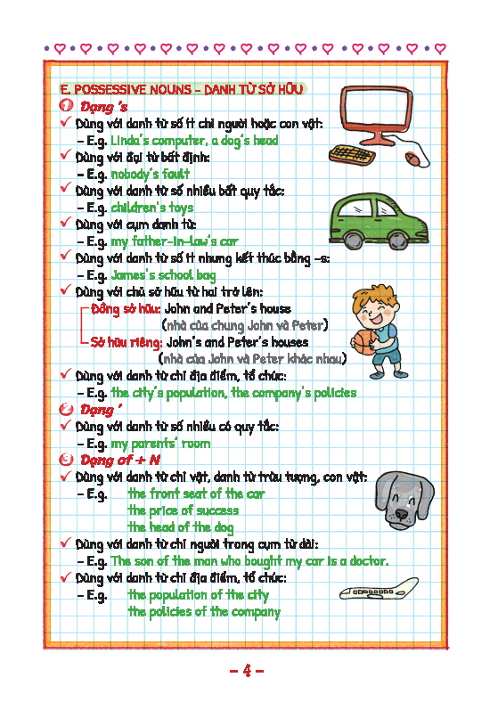 take note! sổ tay ngữ pháp tiếng anh