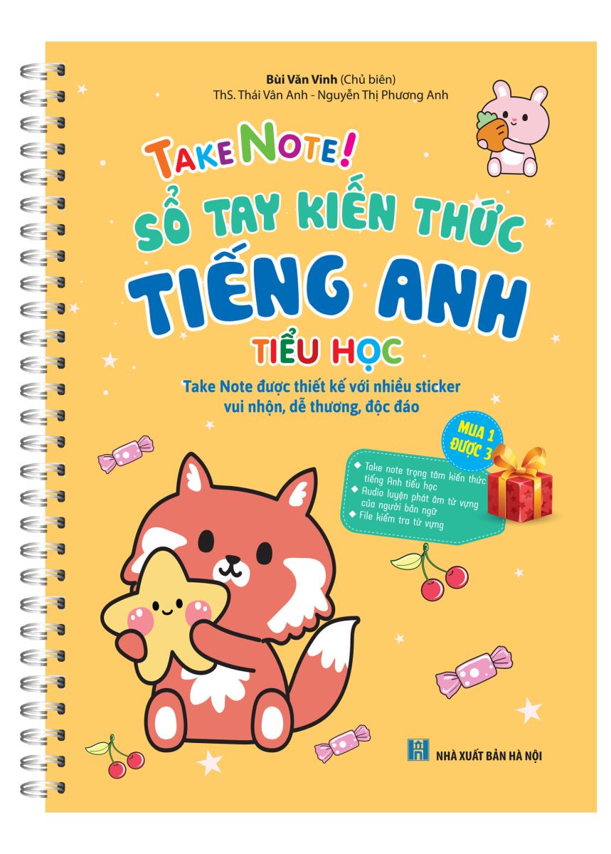 take note! - sổ tay ngữ pháp tiếng anh tiểu học