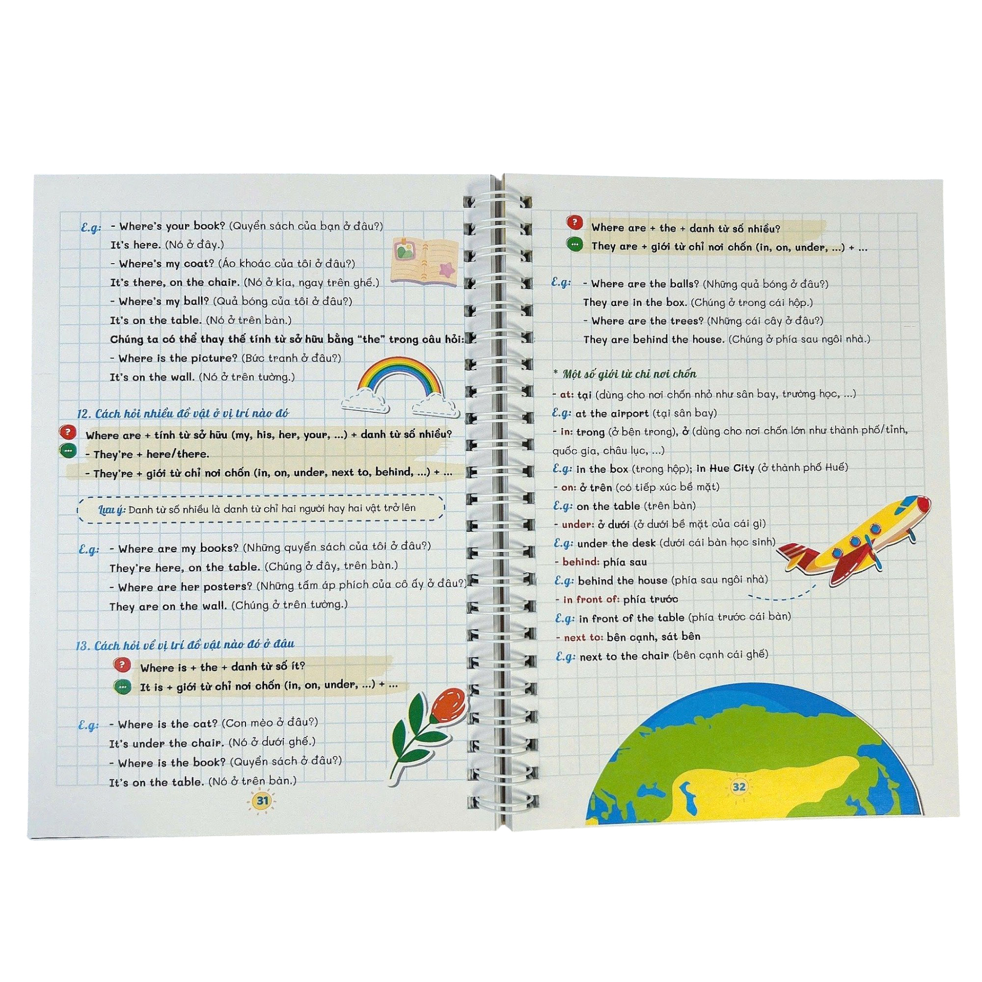 Take Note - So Tay Thuc Hanh - Tieng Anh Tieu Hoc - Hoc Mau Nho Lau