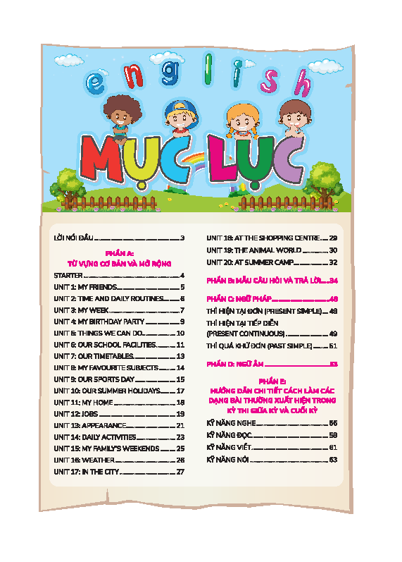 Take Note! - Tieng Anh 4 - Ban Lo Xo