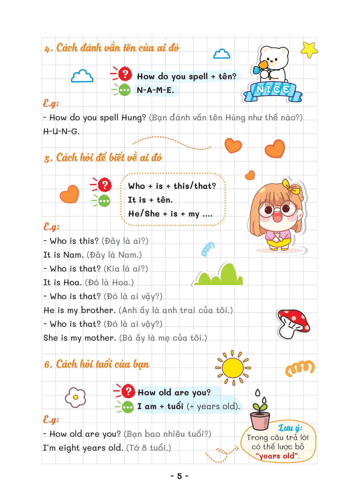 take note - tiếng anh tiểu học