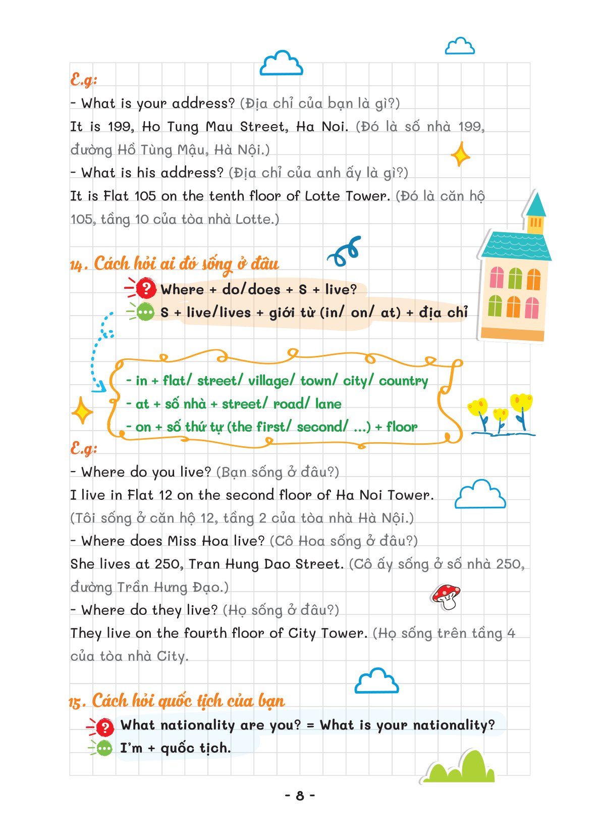 take note - tiếng anh tiểu học