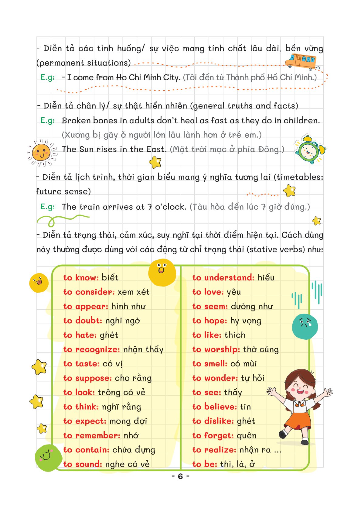 take note - tiếng anh trung học cơ sở