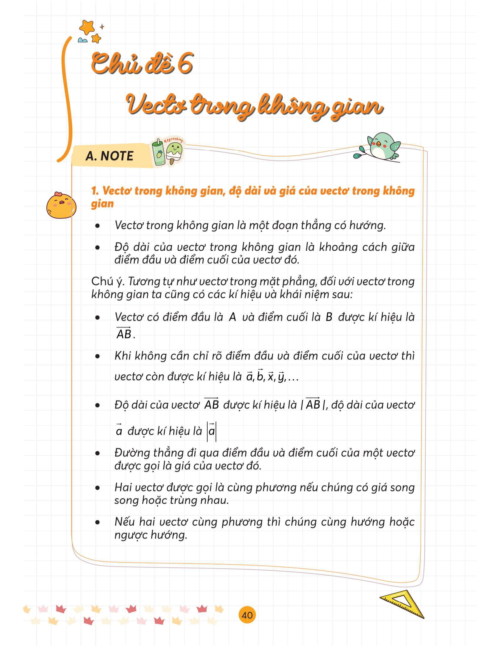 Take Note Toan -Tong Hop Kien Thuc Hieu Nhanh, Nho Lau - Lop 12