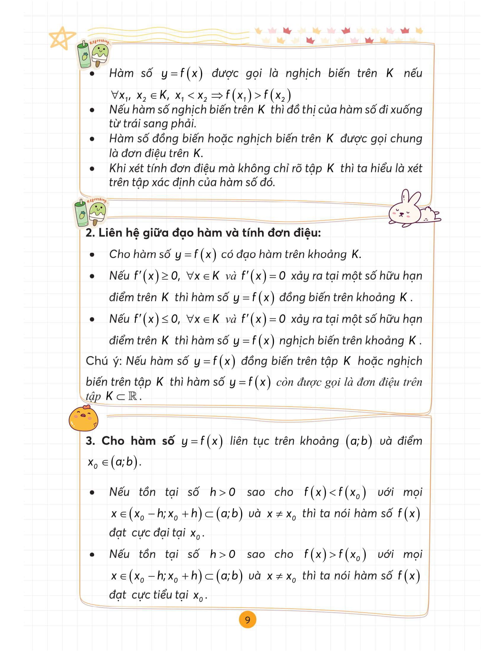 Take Note Toan -Tong Hop Kien Thuc Hieu Nhanh, Nho Lau - Lop 12