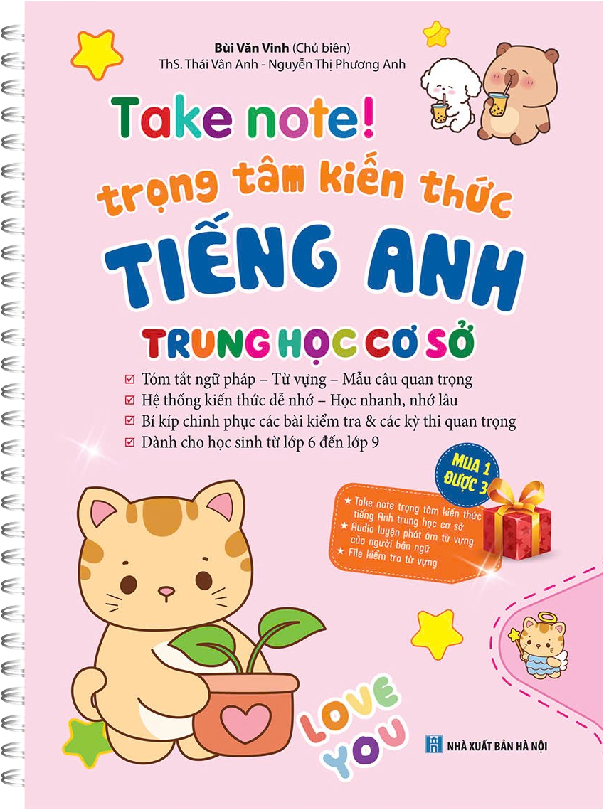 Take Note! - Trong Tam Kien Thuc Tieng Anh Trung Hoc Co So - Ban Lo Xo