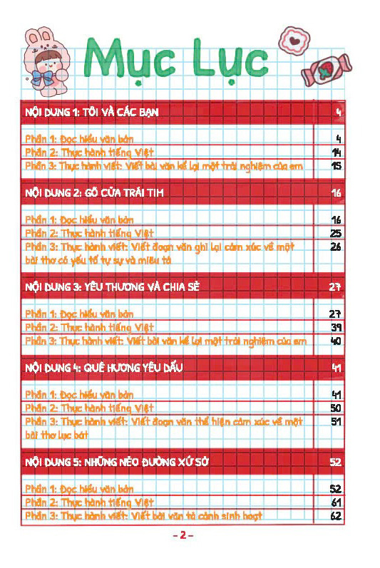 take note! văn 6 - có lò xo (theo chương trình sách giáo khoa mới nhất)