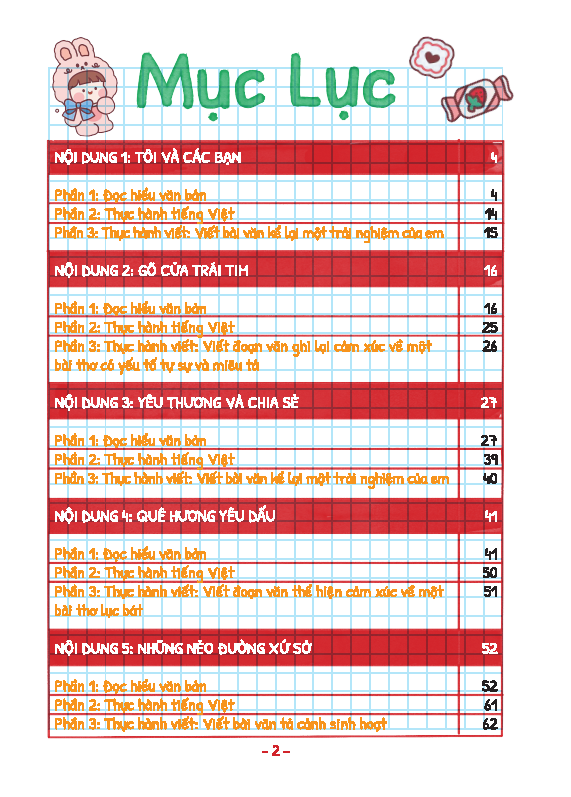 take note! văn 6 - không lò xo (theo chương trình sách giáo khoa mới nhất)