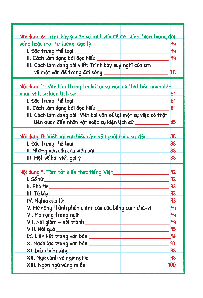 take note! văn 7 (dùng cho cả 3 bộ sgk mới)