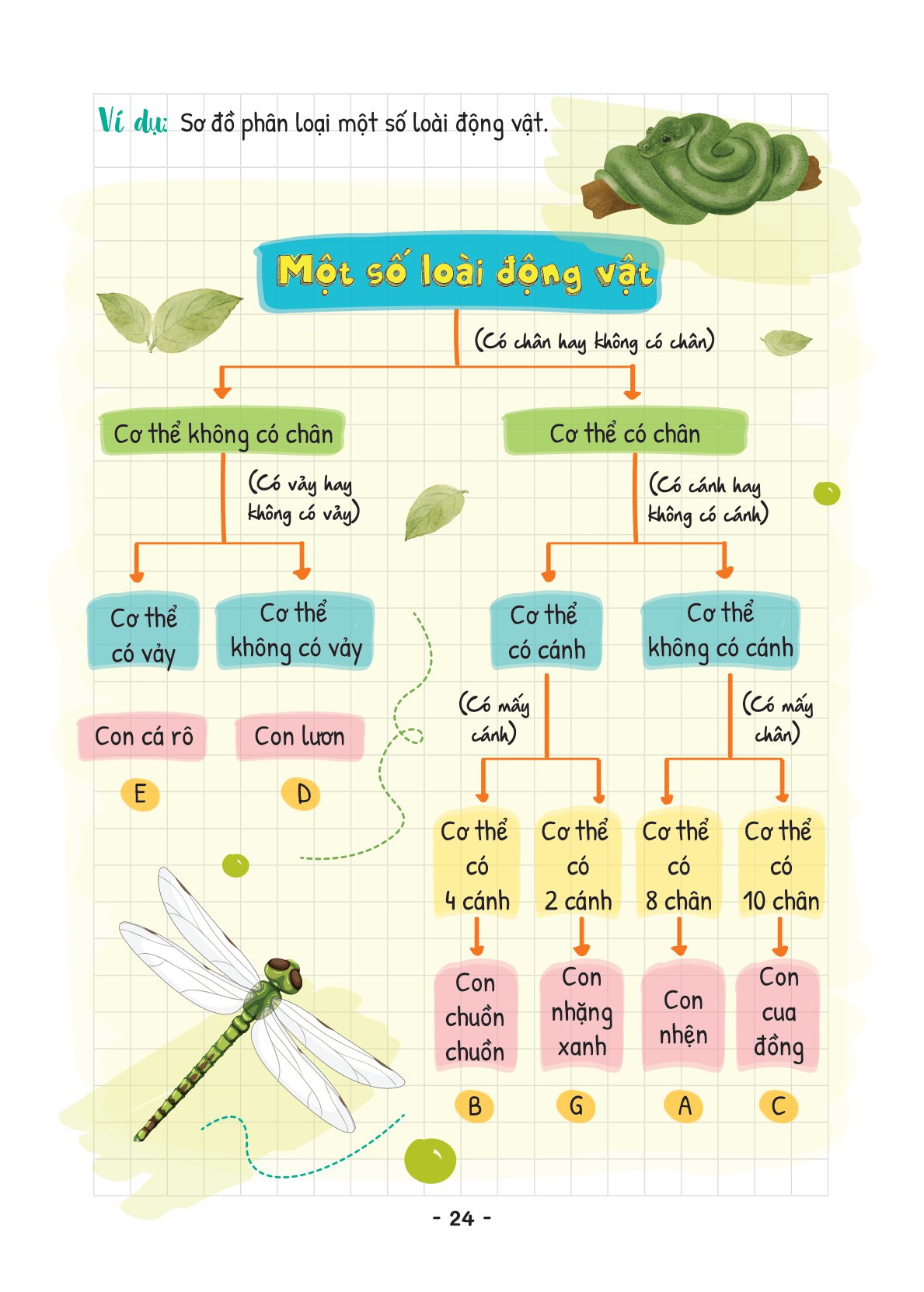 takenote khoa học tự nhiên lý-hóa-sinh 6