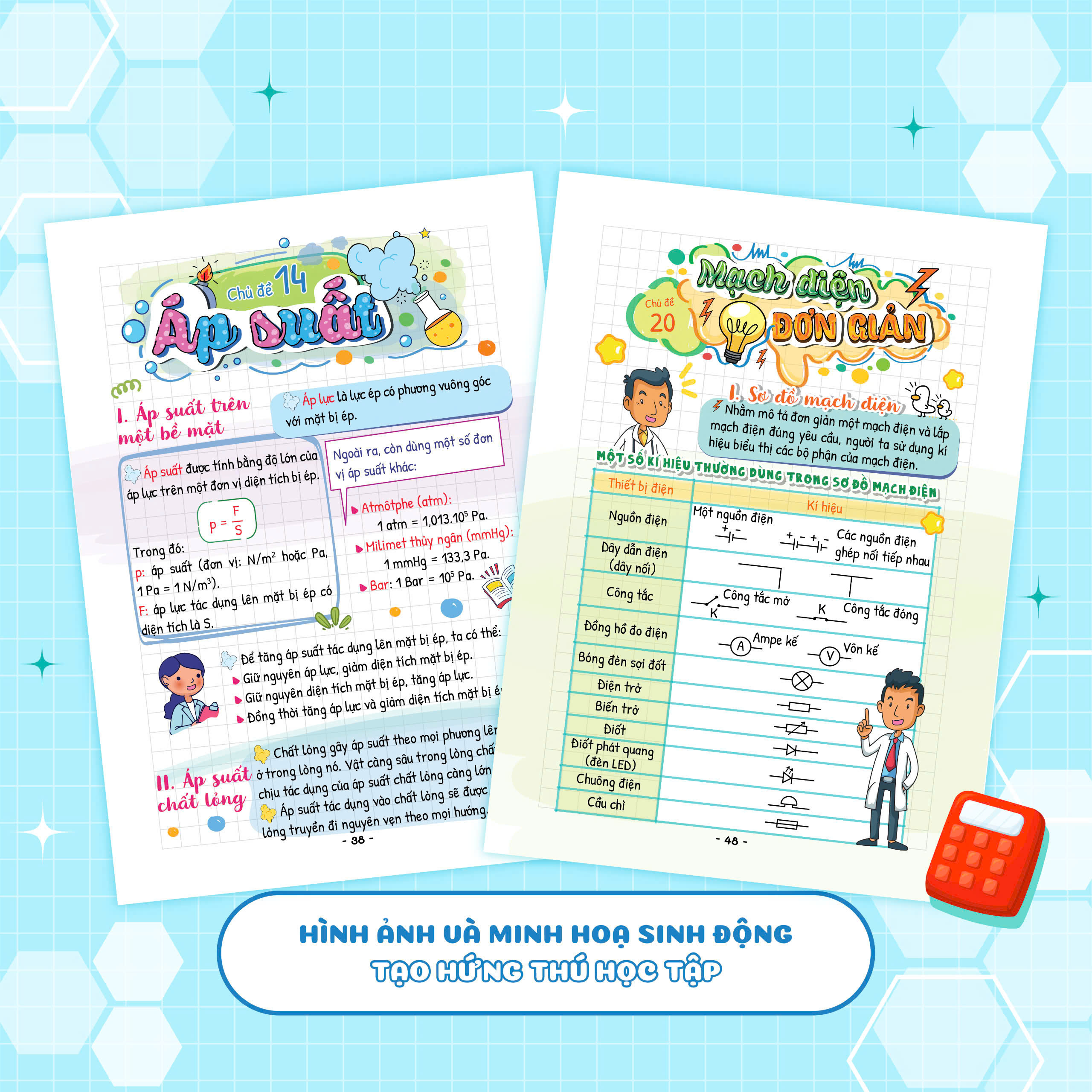 takenote khoa học tự nhiên lý-hóa-sinh 8