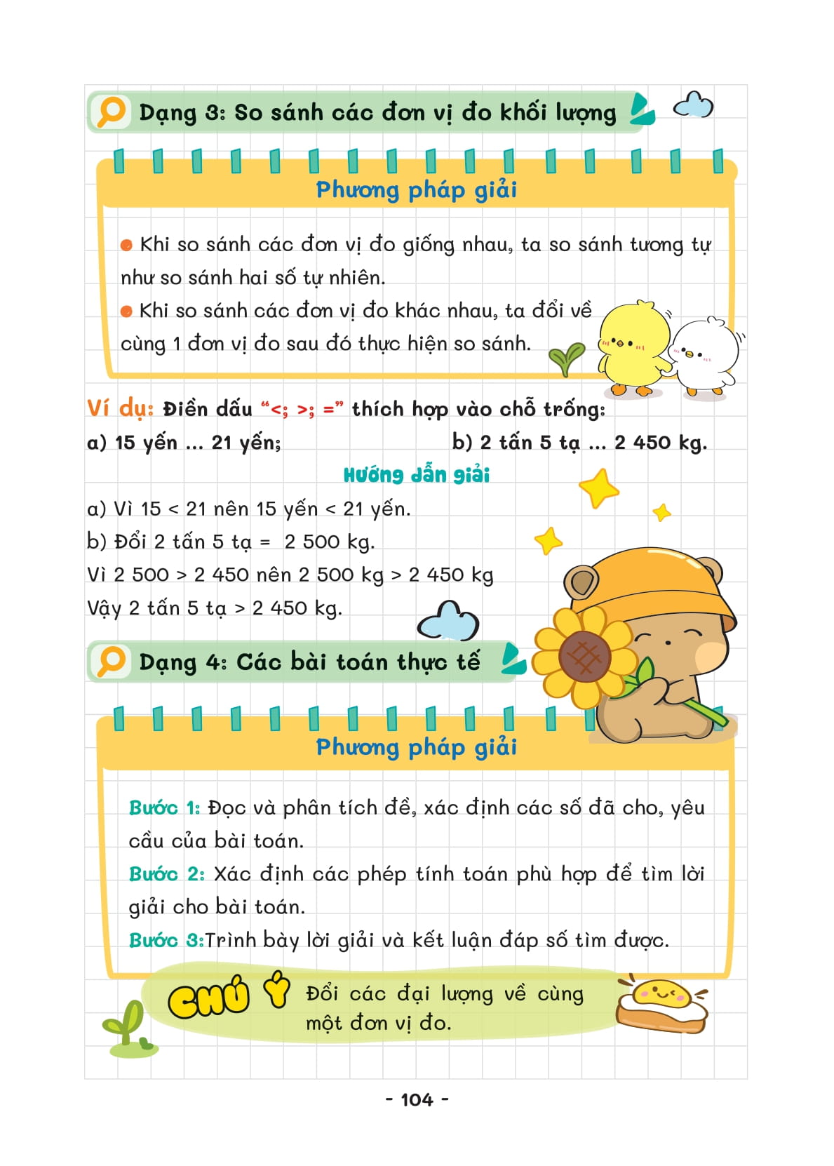 takenote - kiến thức toán và dạng toán 4