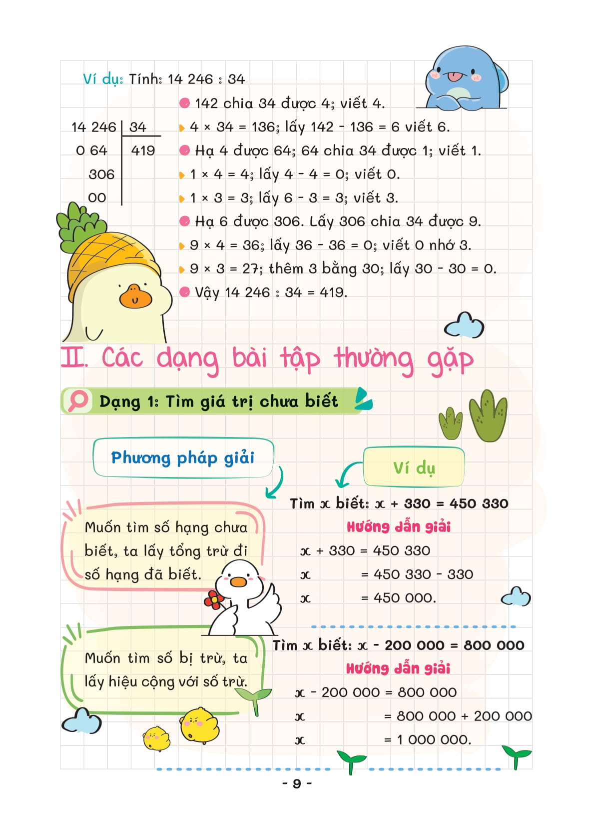 takenote - kiến thức toán và dạng toán 5