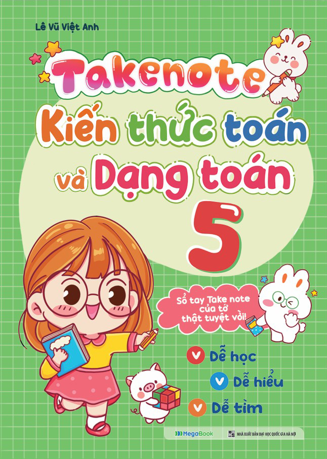 takenote - kiến thức toán và dạng toán 5