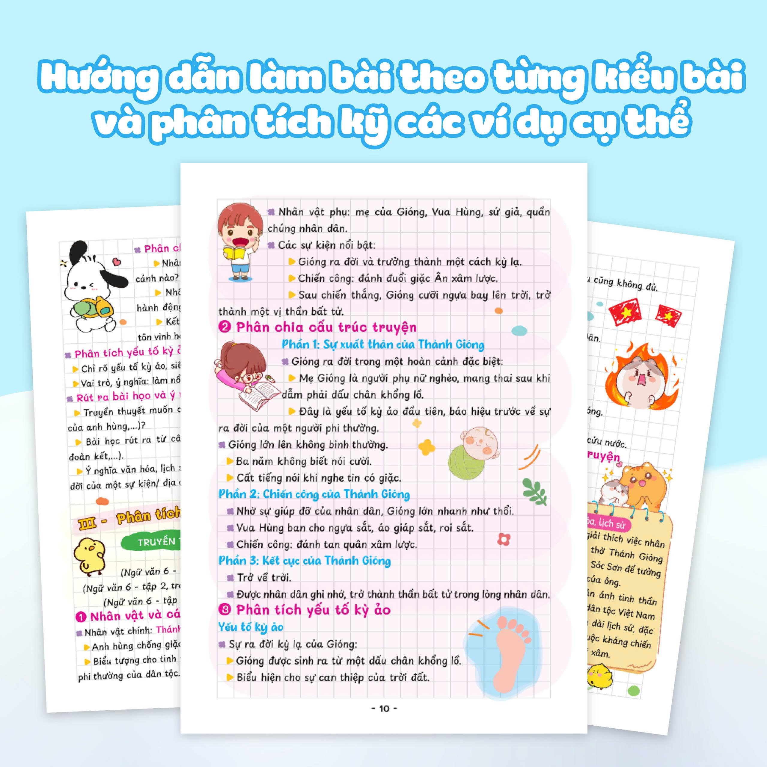 Takenote - So Tay Hoc Nhanh Ngu Van 6