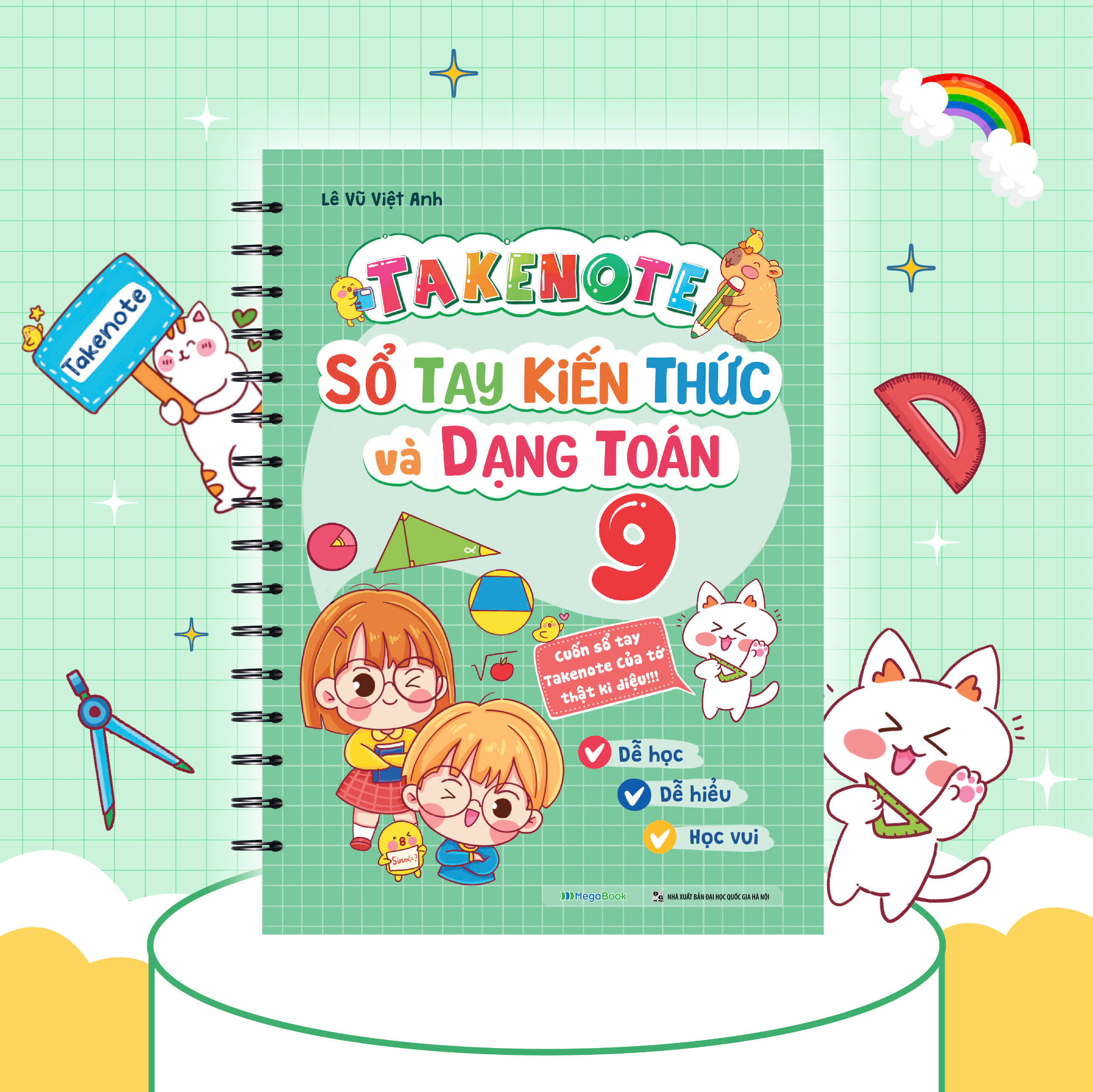 takenote sổ tay kiến thức và dạng toán 9