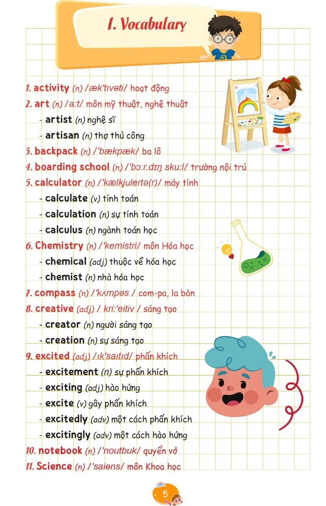 Takenote - Tieng Anh Lop 6