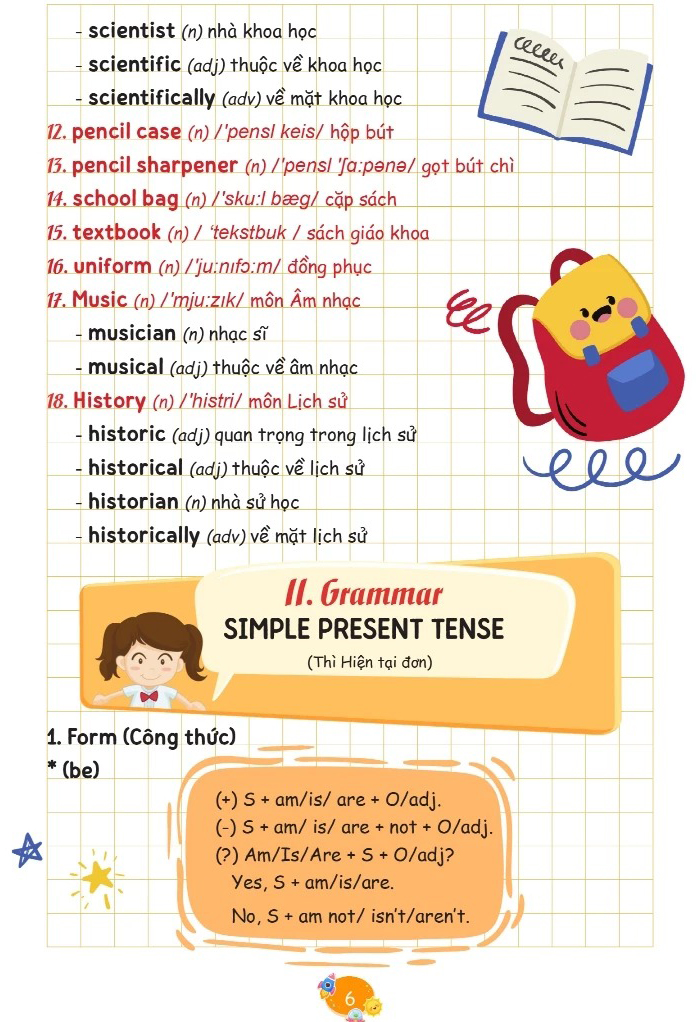 Takenote - Tieng Anh Lop 6