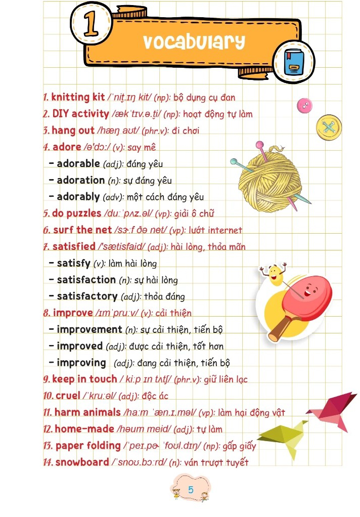 Takenote - Tieng Anh Lop 8