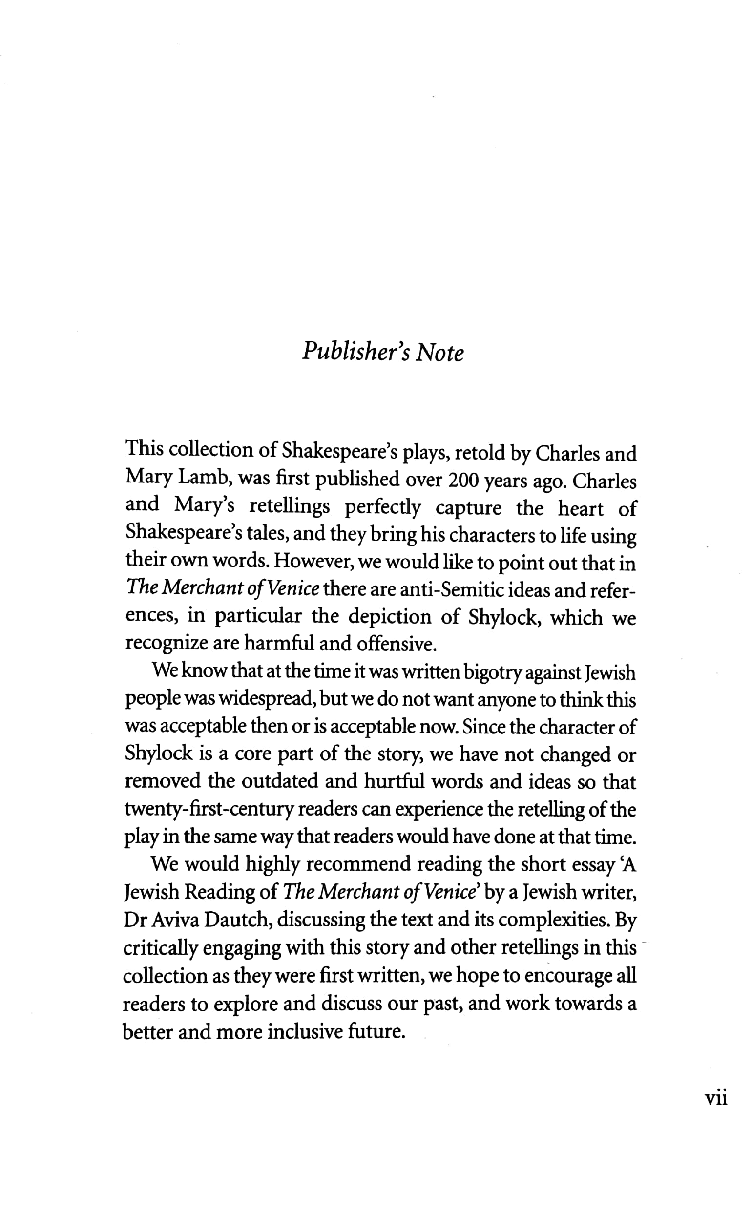 tales from shakespeare: puffin clothbound classics