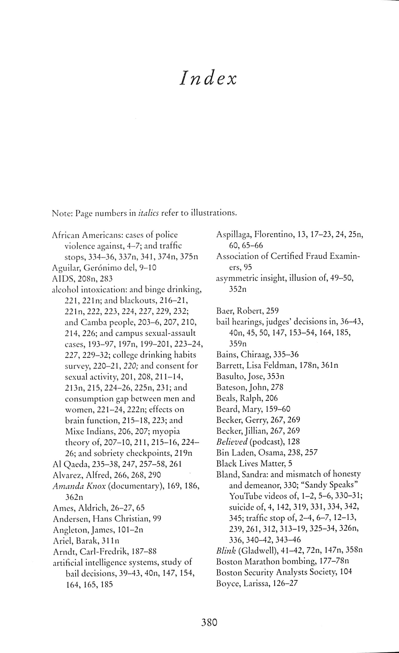 talking to strangers