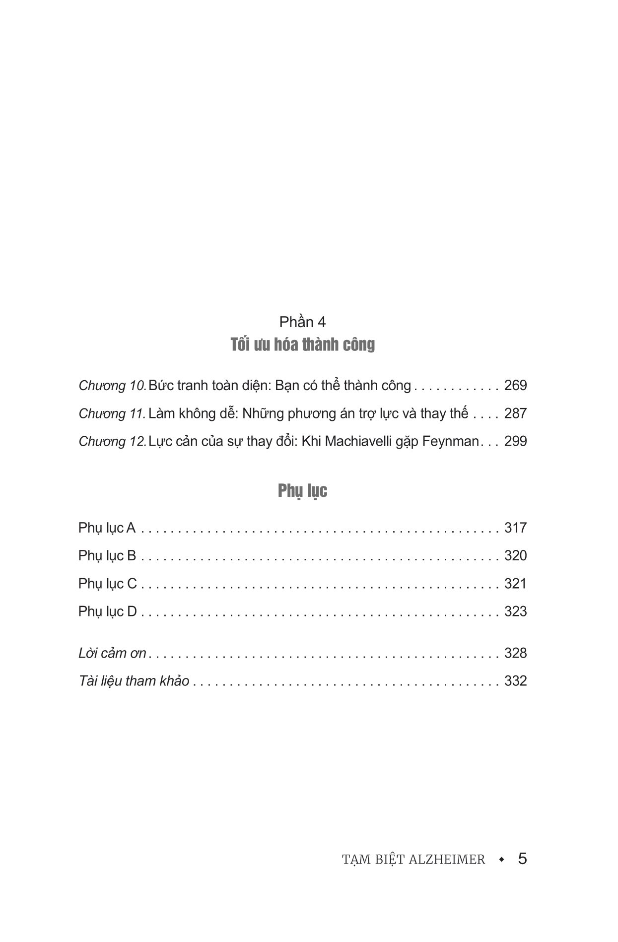 tạm biệt alzheimer