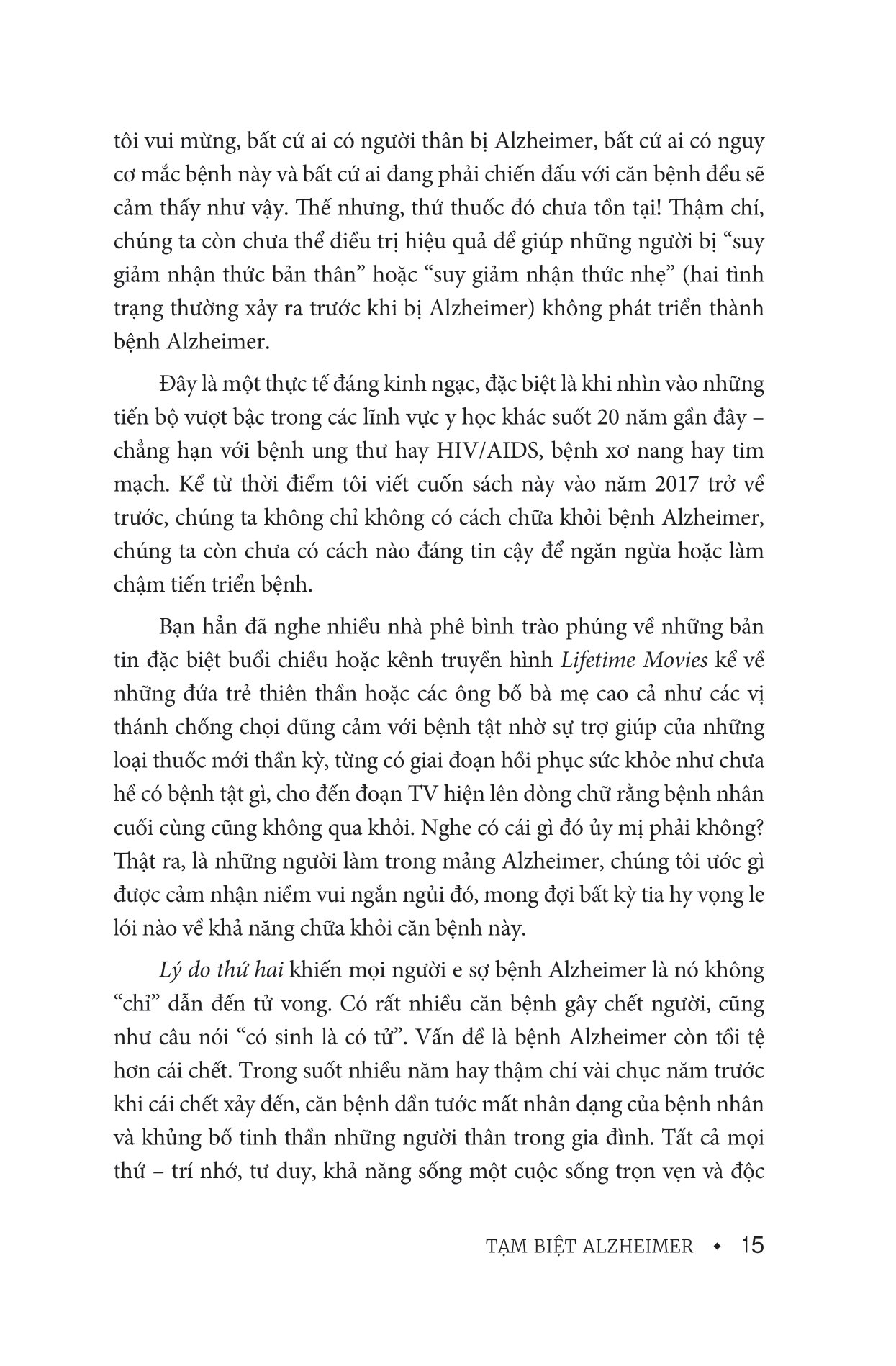 tạm biệt alzheimer