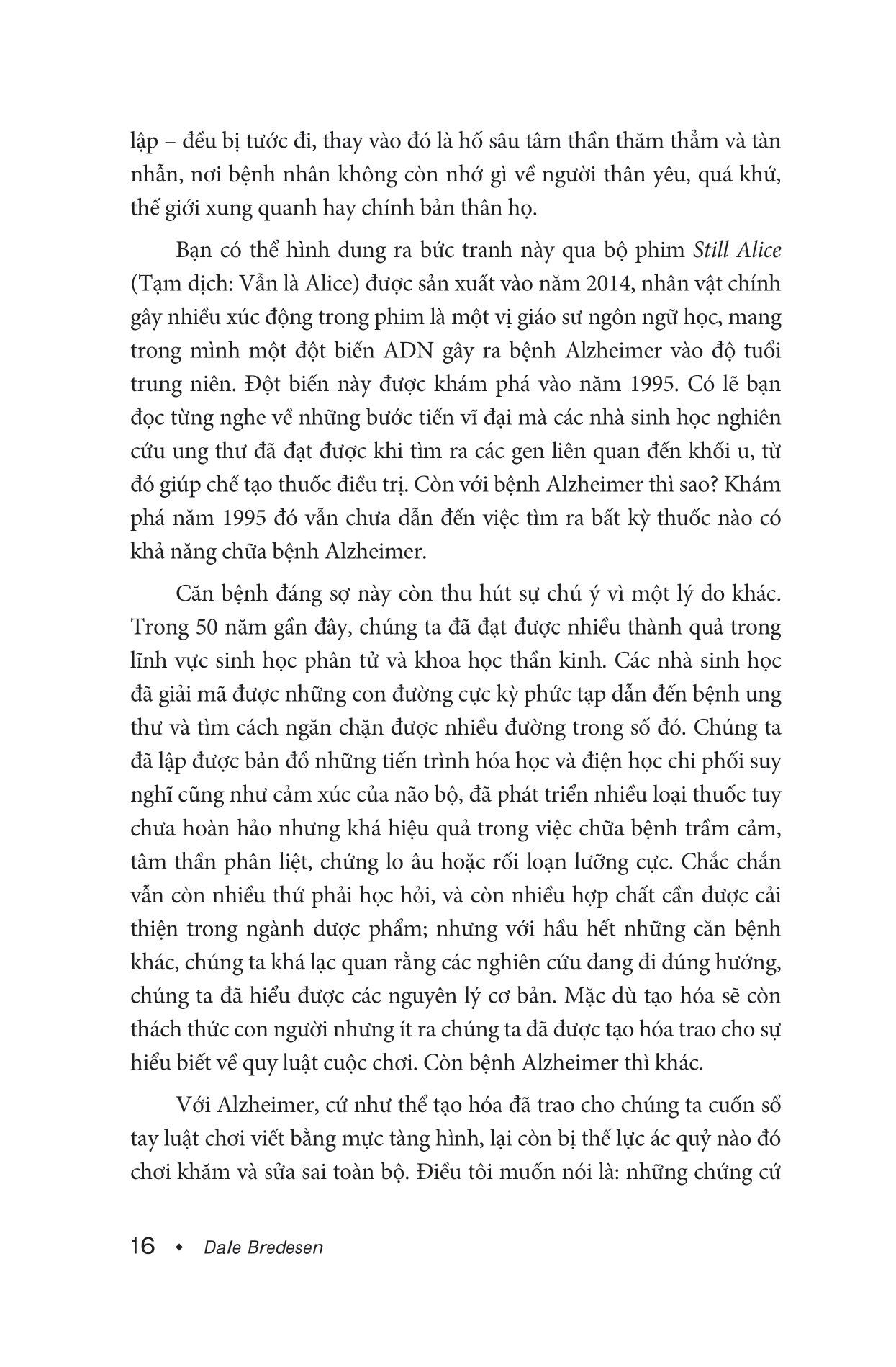 tạm biệt alzheimer