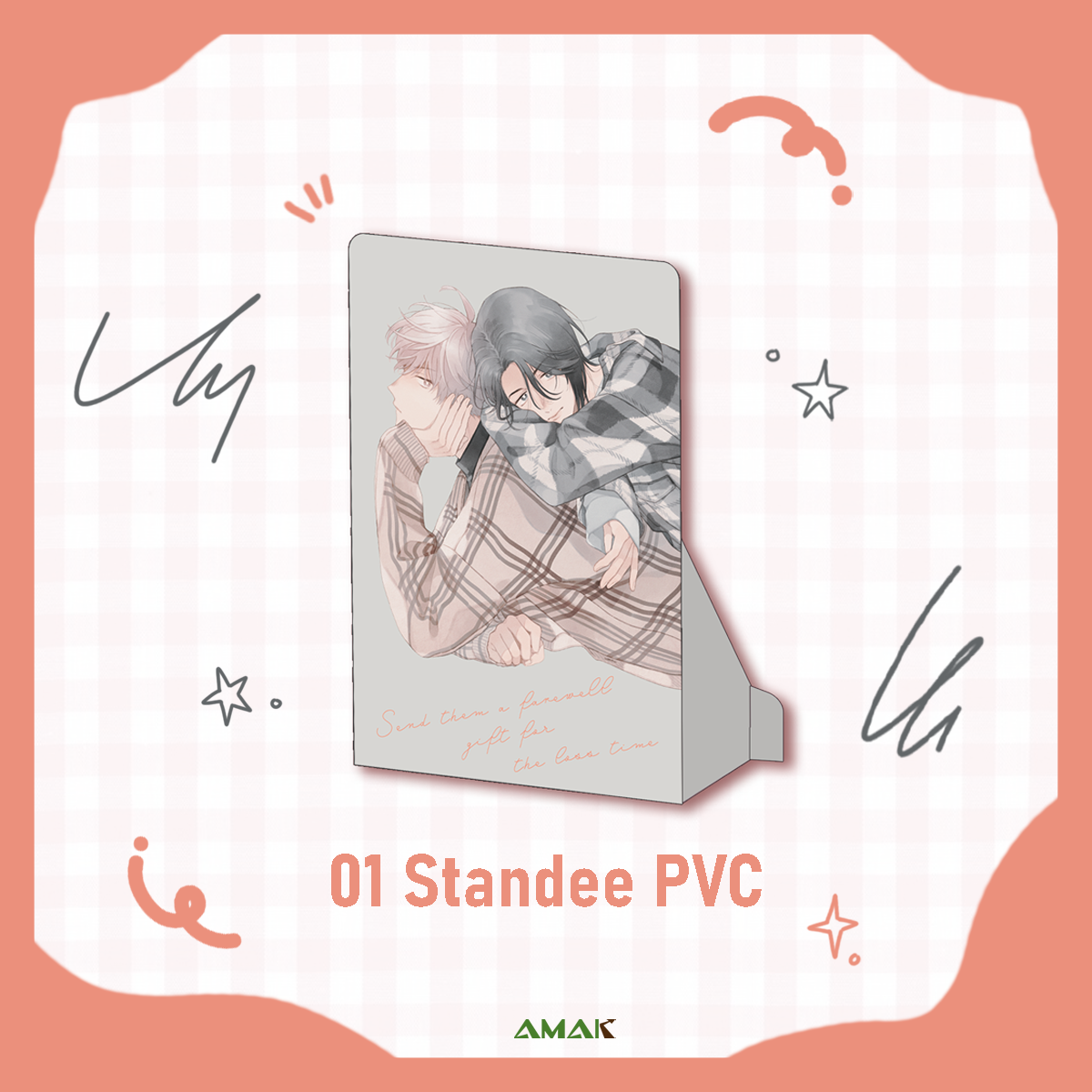 tạm biệt thời gian đã mất - tặng kèm standee pvc + thiệp gấp memories