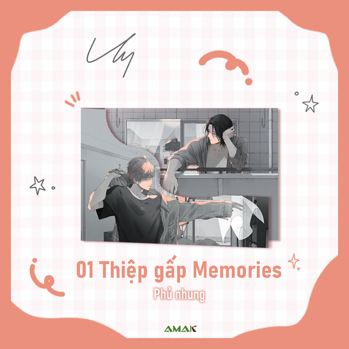 tạm biệt thời gian đã mất - tặng kèm standee pvc + thiệp gấp memories