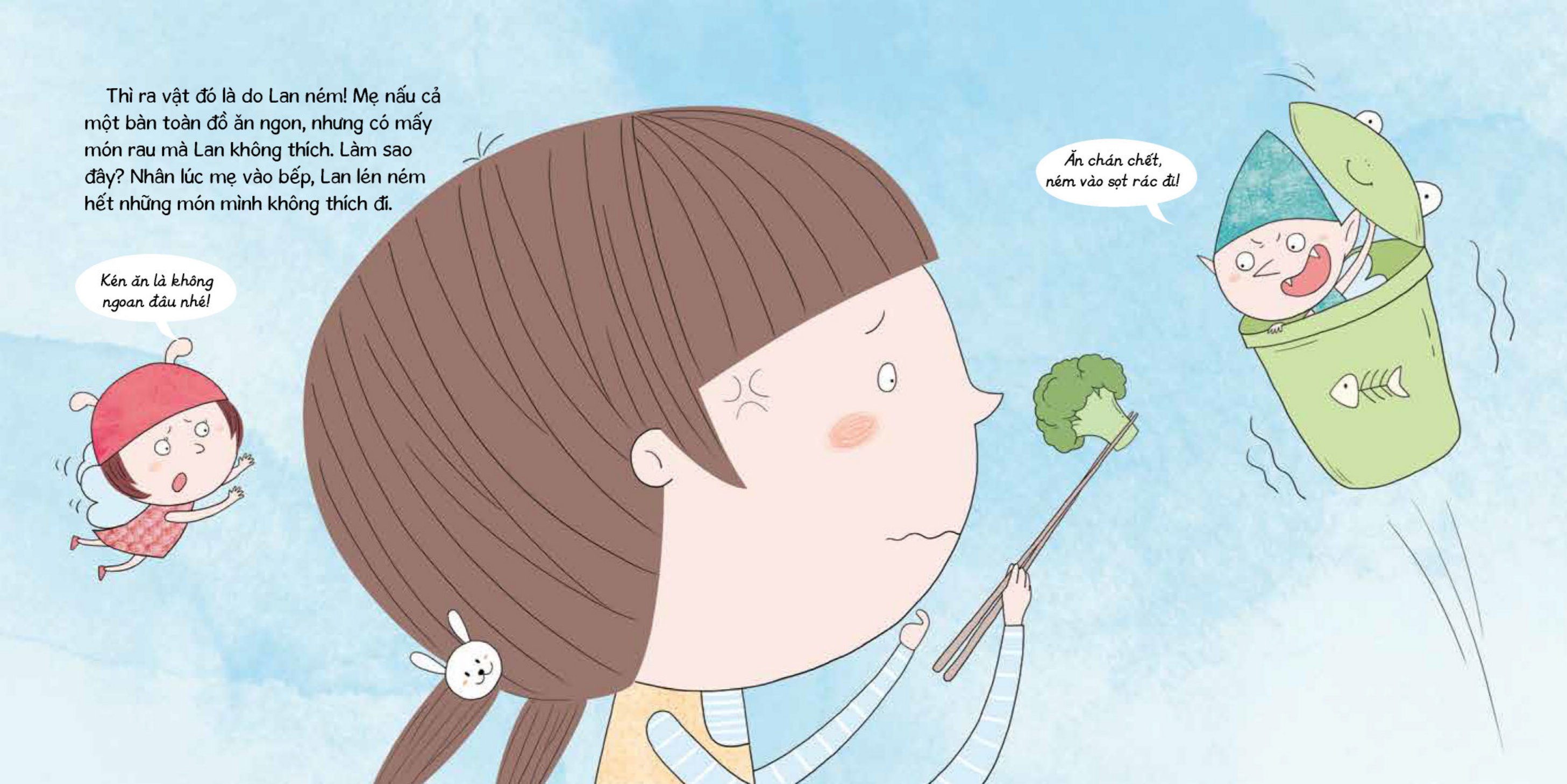 tạm biệt thói quen xấu - kén chọn đồ ăn