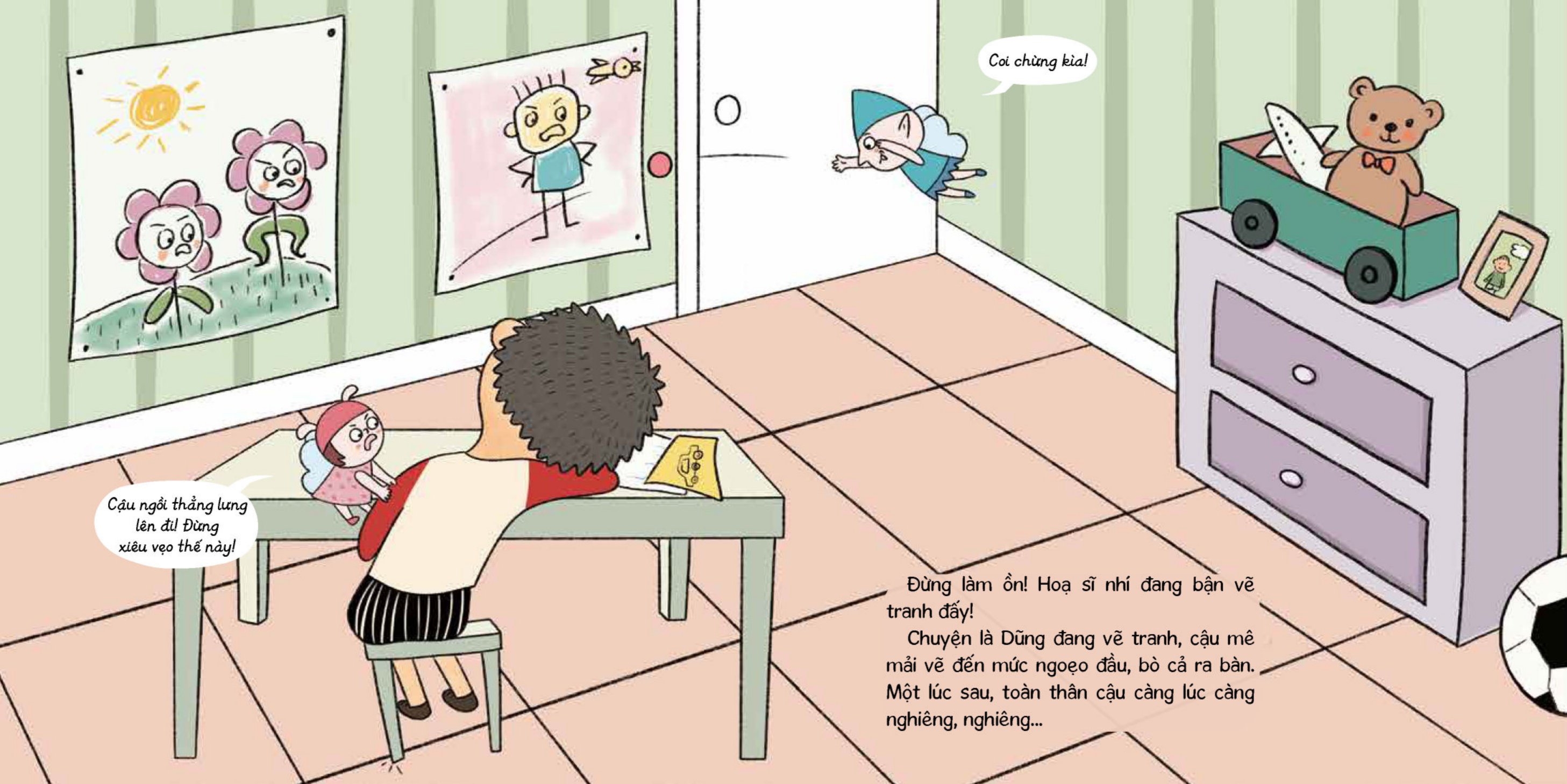 tạm biệt thói quen xấu - ngồi còng lưng