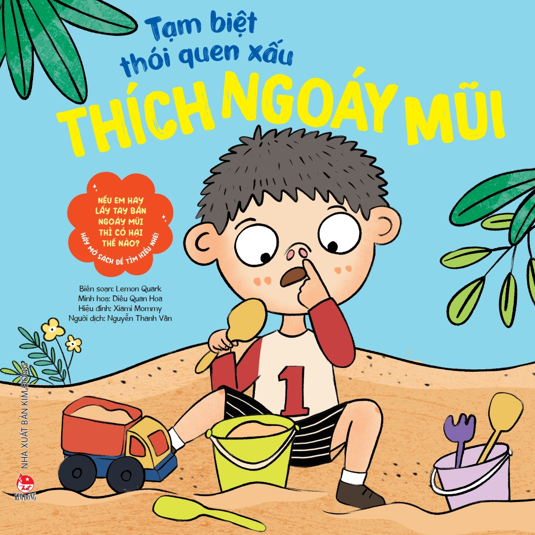 tạm biệt thói quen xấu - thích ngoáy mũi