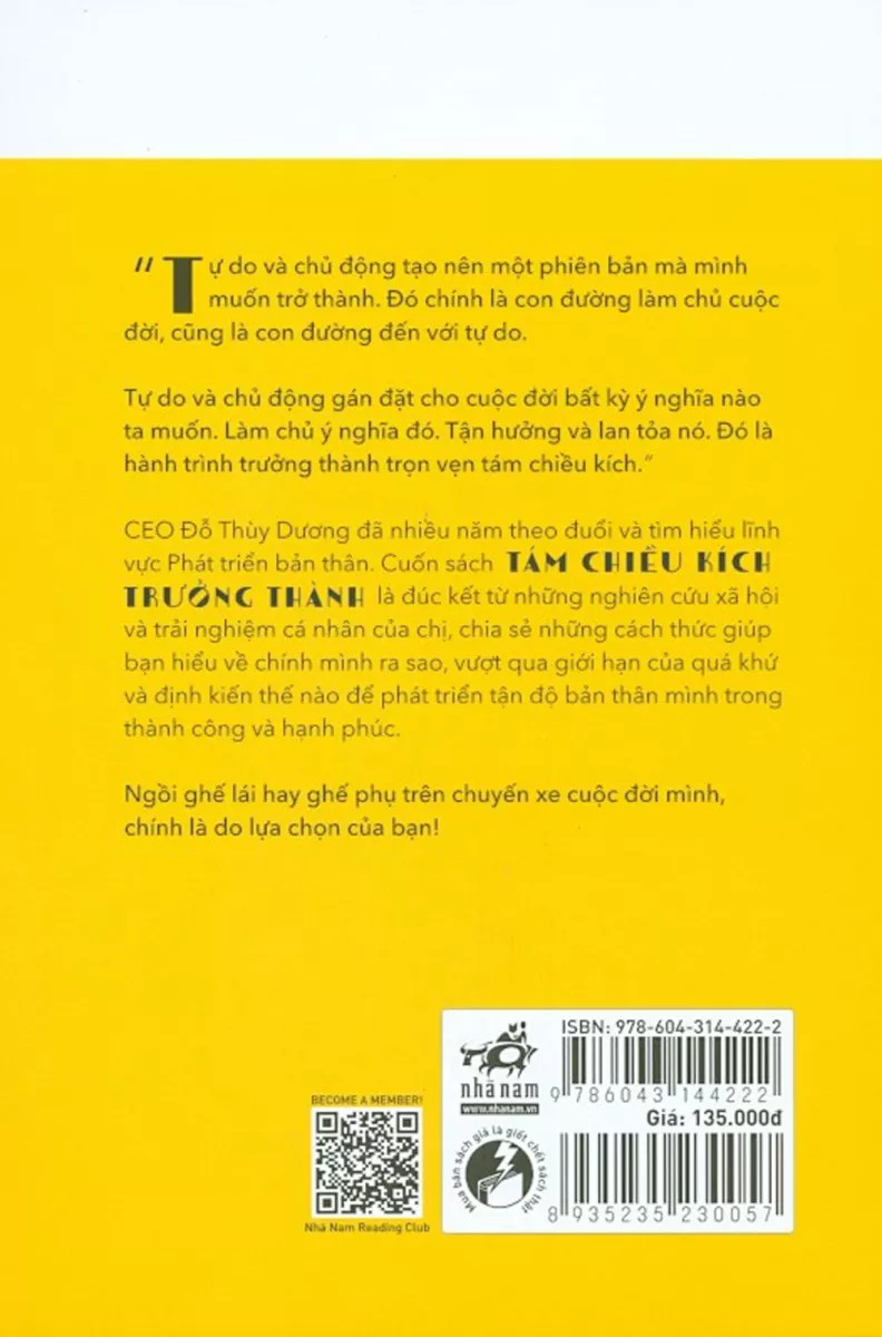 tám chiều kích trưởng thành