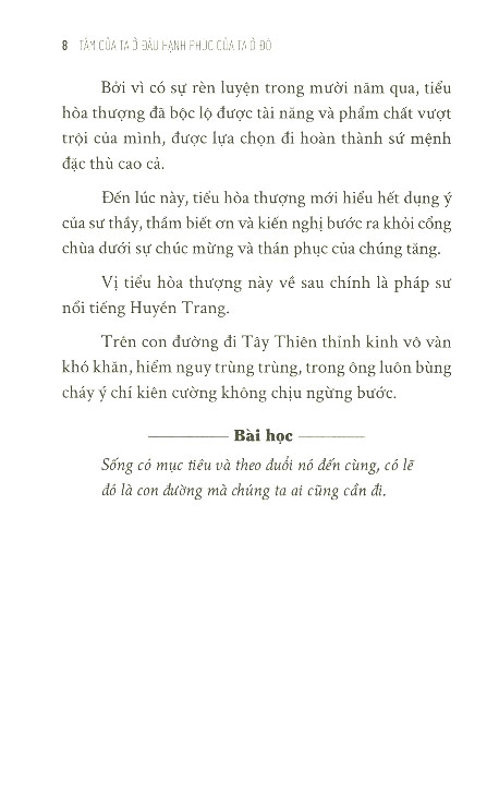 tâm của ta ở đâu hạnh phúc của ta ở đó (tái bản 2023)