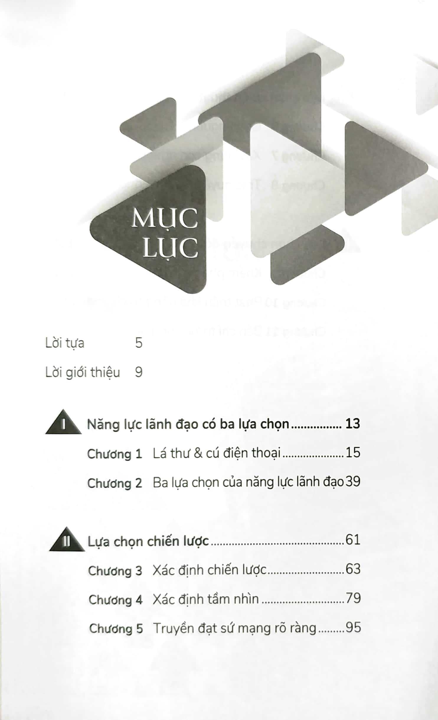 tam giác lãnh đạo - the leadership triangle