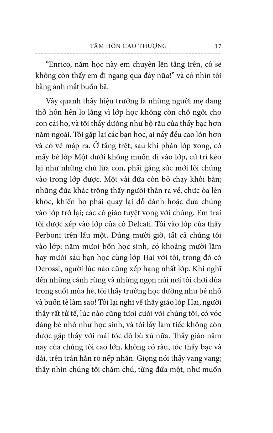 tâm hồn cao thượng - bìa vải