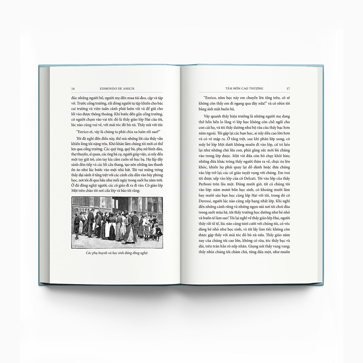 tâm hồn cao thượng - bìa vải